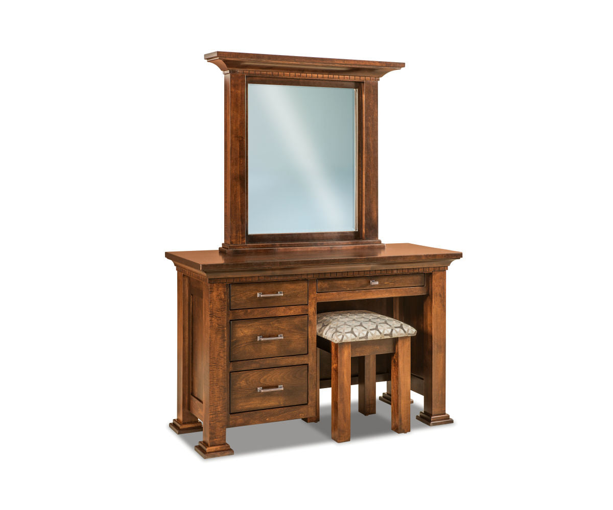 SFC Amish Empire Four Drawer Vanity Dresser