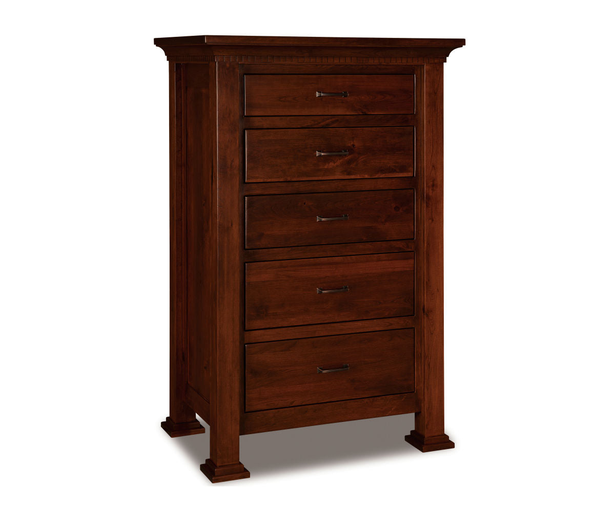 SFC Amish Empire Five Drawer Chest
