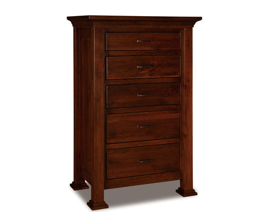 SFC Amish Empire Five Drawer Chest