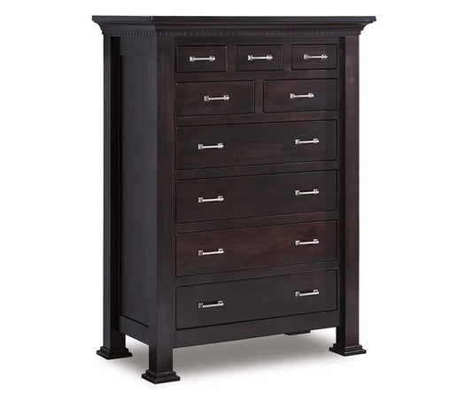 SFC Amish Empire Nine Drawer Chest QuickShip