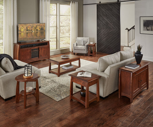 SFC Amish Boulder Creek Chair Side Table