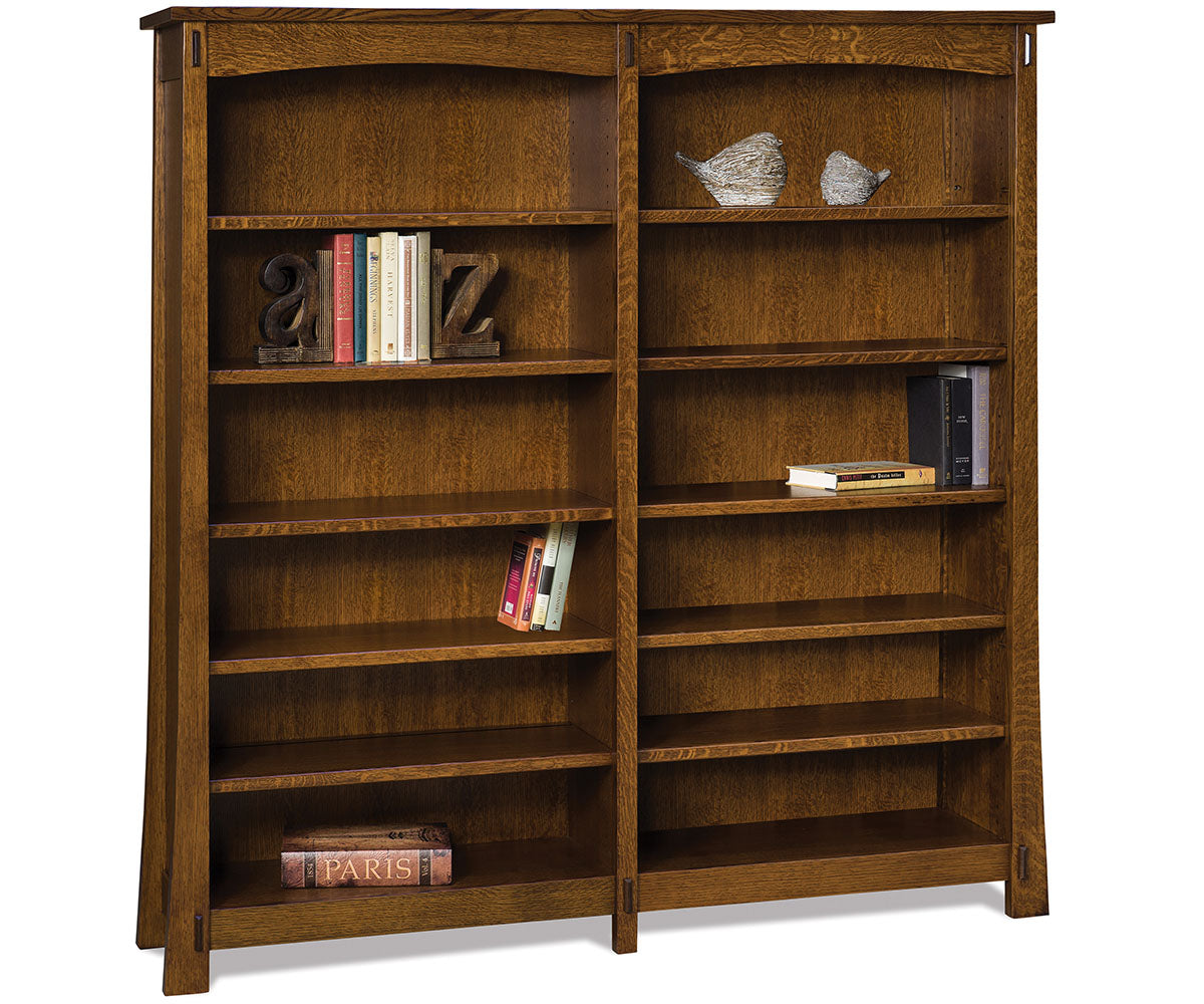 SFC Amish Modesto Double Bookcase