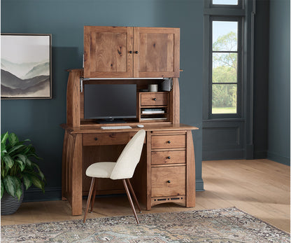 SFC Amish Boulder Creek Desk With Hutch