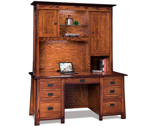 SFC Amish Grant Desk And Hutch