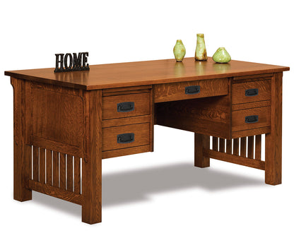 SFC Amish Bridger Mission 4 Drawer Desk