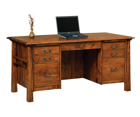 SFC Amish Artesa Curved Top Desk