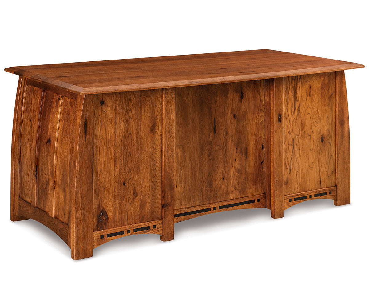 SFC Amish Boulder Creek Curved Top Desk