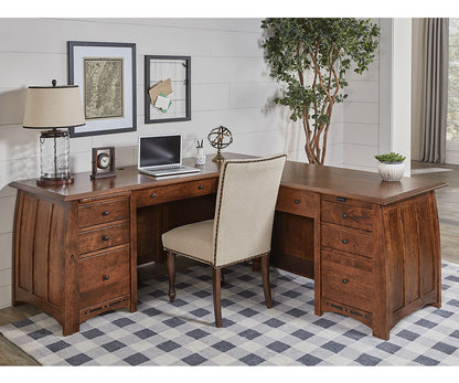 SFC Amish Boulder Creek Sit To Stand L Desk