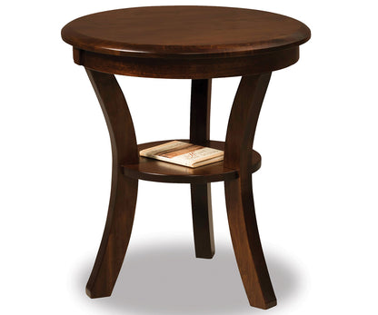 SFC Amish Sierra Round End Table