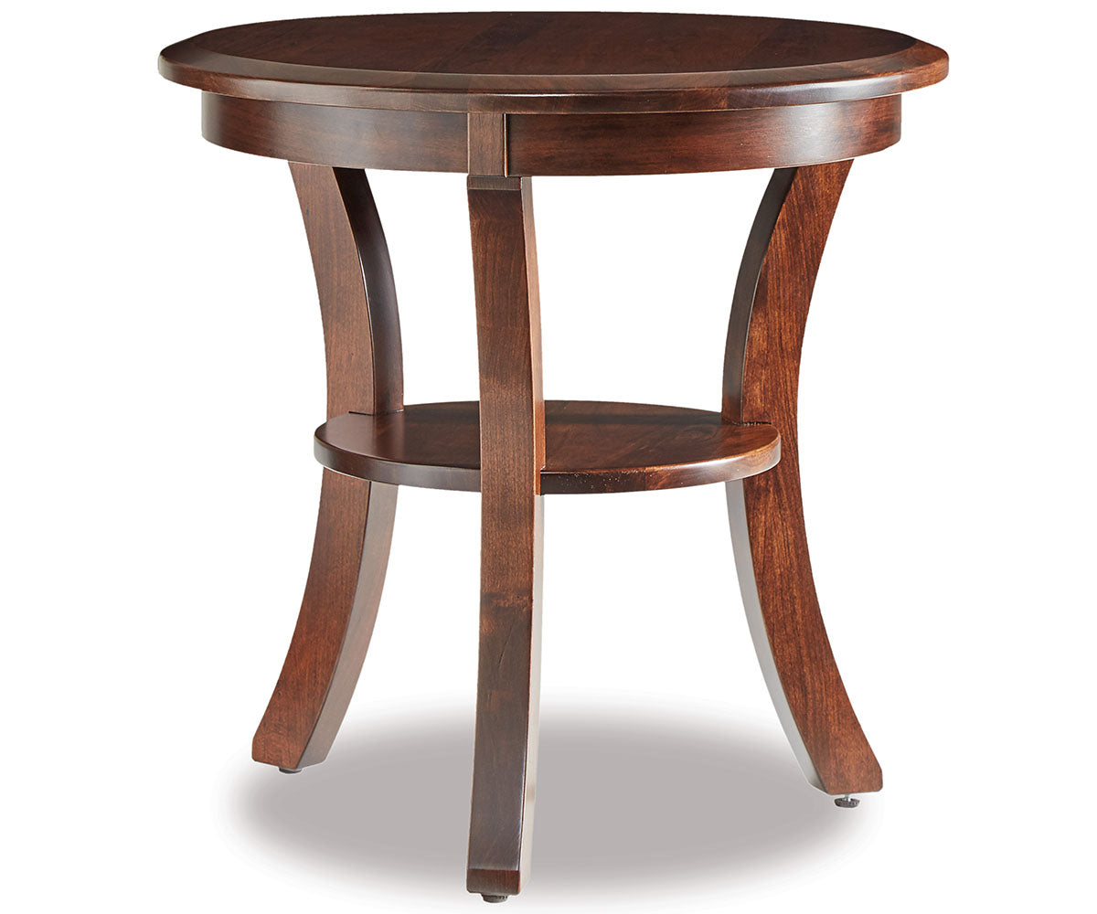SFC Amish Sierra Round End Table