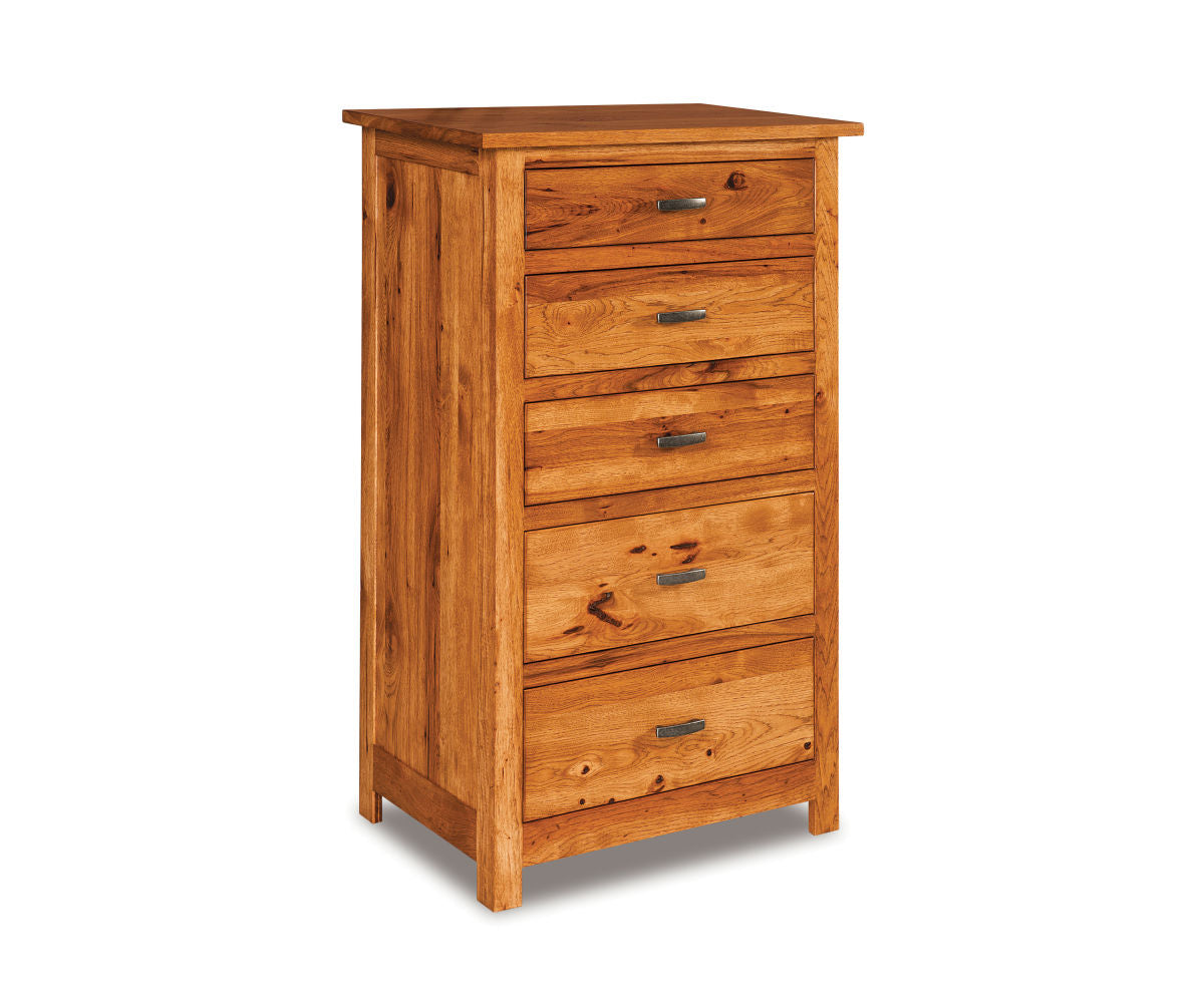 SFC Amish Flush Mission Five Drawer Chest