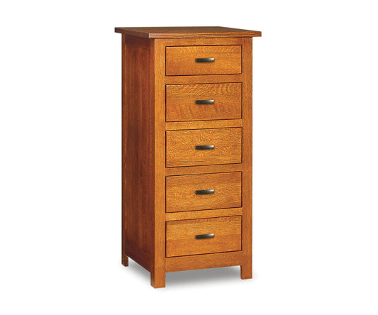 SFC Amish Flush Mission Five Drawer Lingerie Chest