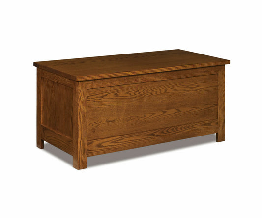 SFC Amish Flush Mission Blanket Chest w/Cedar Bottom