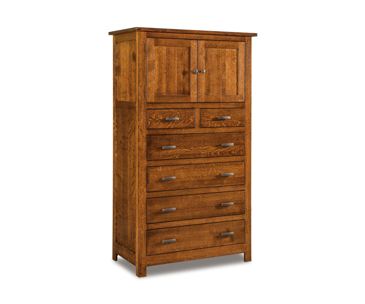 SFC Amish Flush Mission Chest Armoire