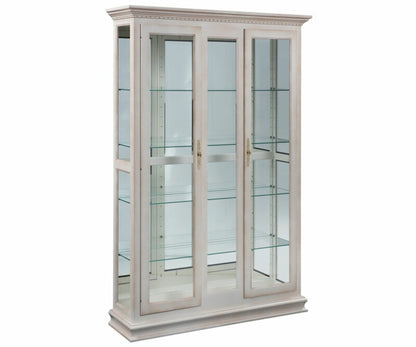 SFC Amish Double Door Picture Frame Curio Cabinet