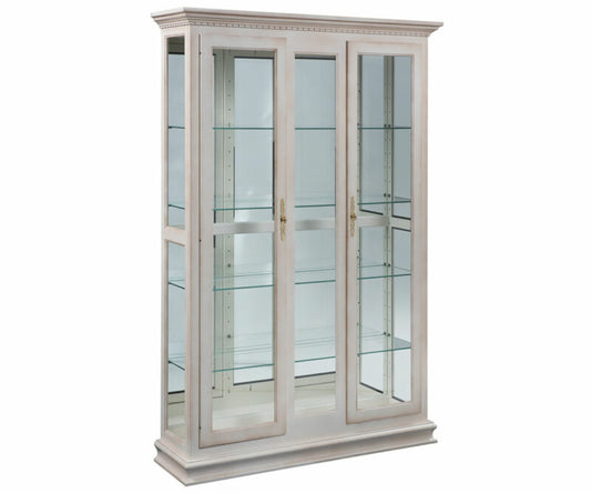 SFC Amish Double Door Picture Frame Curio Cabinet