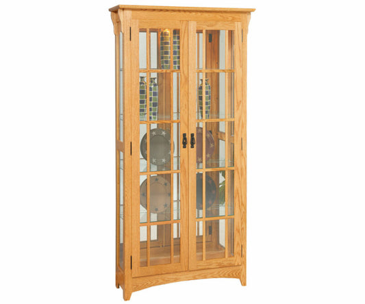 SFC Amish Mission Curio Cabinet