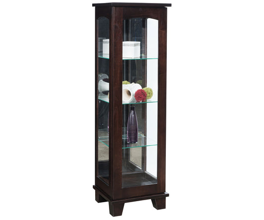 SFC Amish Contemporary Sliding Curio Cabinet