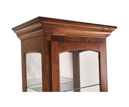 SFC Amish 1 Door Picture Frame Curio Cabinet