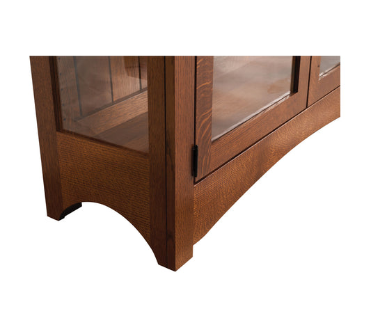 SFC Amish Arts & Crafts Curio Cabinet