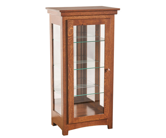 SFC Amish 1 Door Curio Cabinet