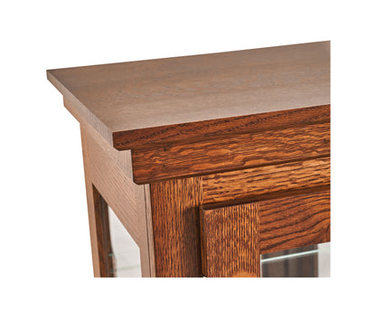 SFC Amish 1 Door Curio Cabinet