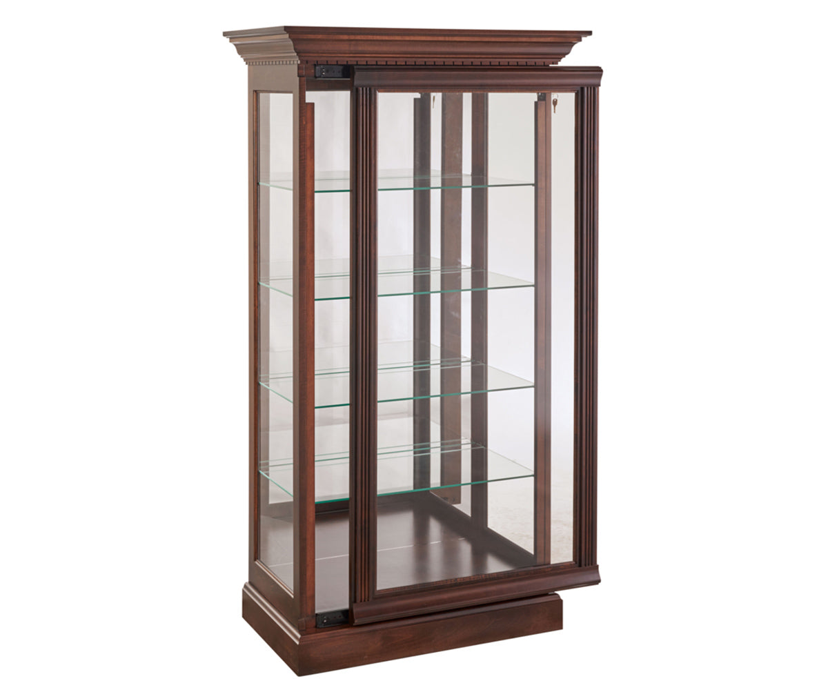 SFC Amish 2 Way Sliding Curio Cabinet