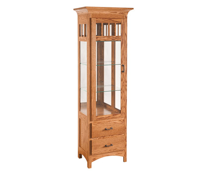 SFC Amish Mission Curio Cabinet
