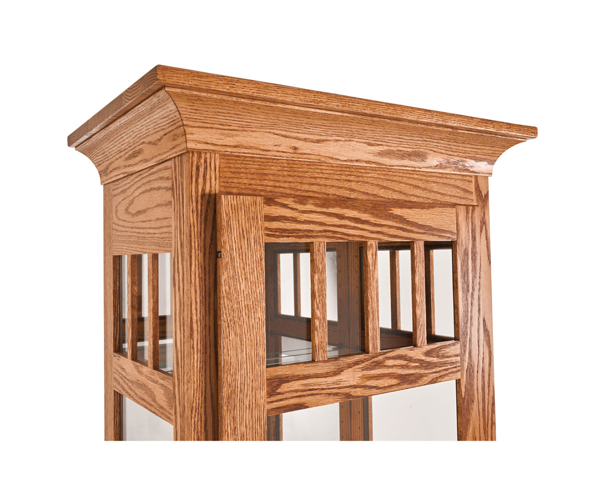 SFC Amish Mission Curio Cabinet