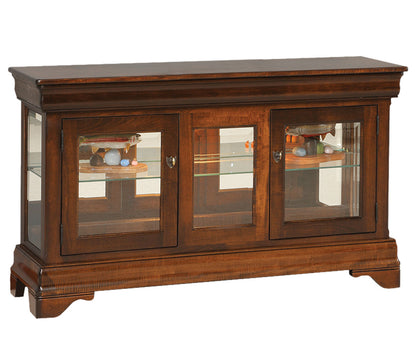 SFC Amish Louise Phillipe Large Console Curio Cabinet