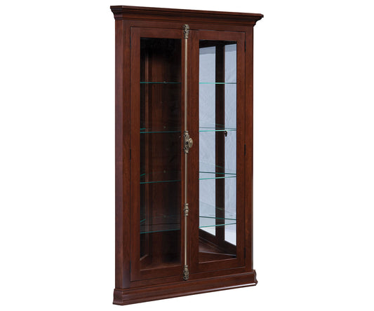 SFC Amish Havenna Corner Curio Cabinet