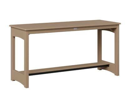 Balcony Table HDPE Base Dining Height
