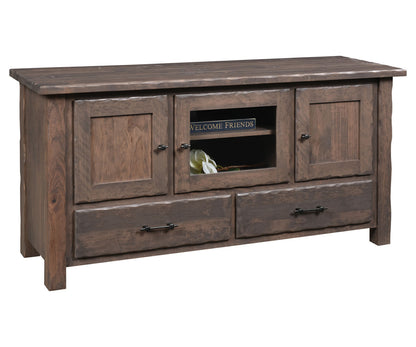 SFC Amish Hand Hewn TV Stand
