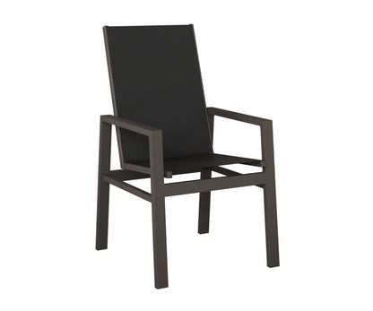 Vida High Back Padded Sling Dining Chair