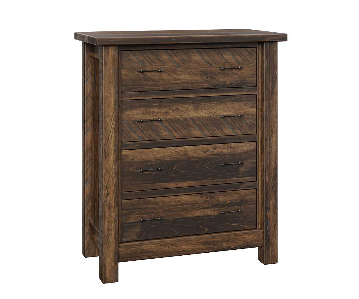 SFC Amish Houston Four Drawer Chest QuickShip