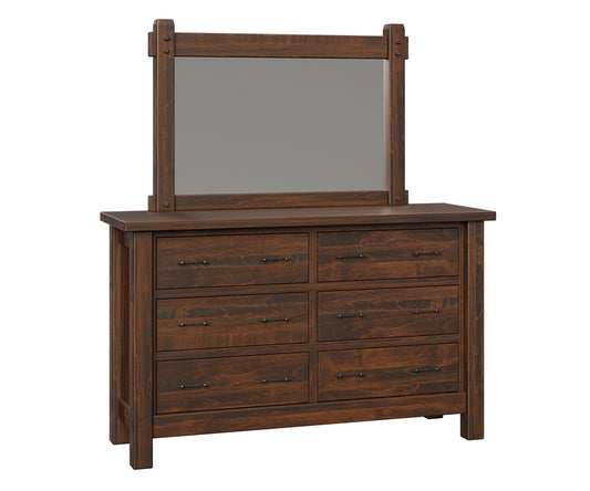 SFC Amish Houston Six Drawer Dresser QuickShip