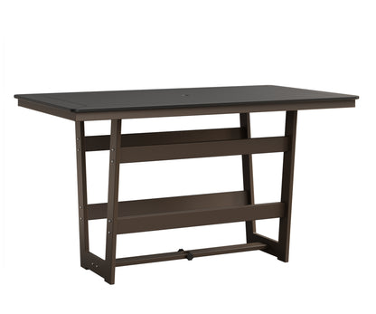 Hudson 40" x 70" Rectangle Table Bar Height