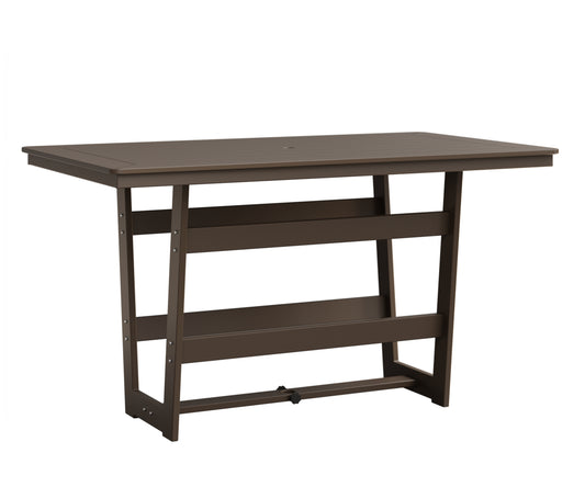Hudson 40" x 70" Rectangle Table Bar Height