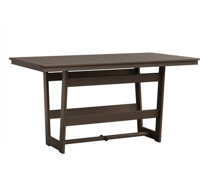 Hudson 40" x 70" Rectangle Table Counter Height