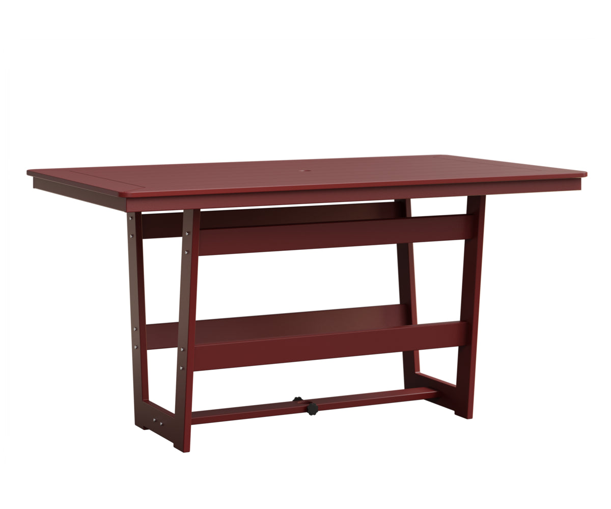 Hudson 40" x 70" Rectangle Table Counter Height