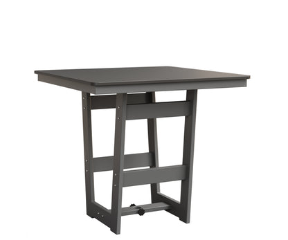 Hudson 40" Square Table Hammered Top Counter Height