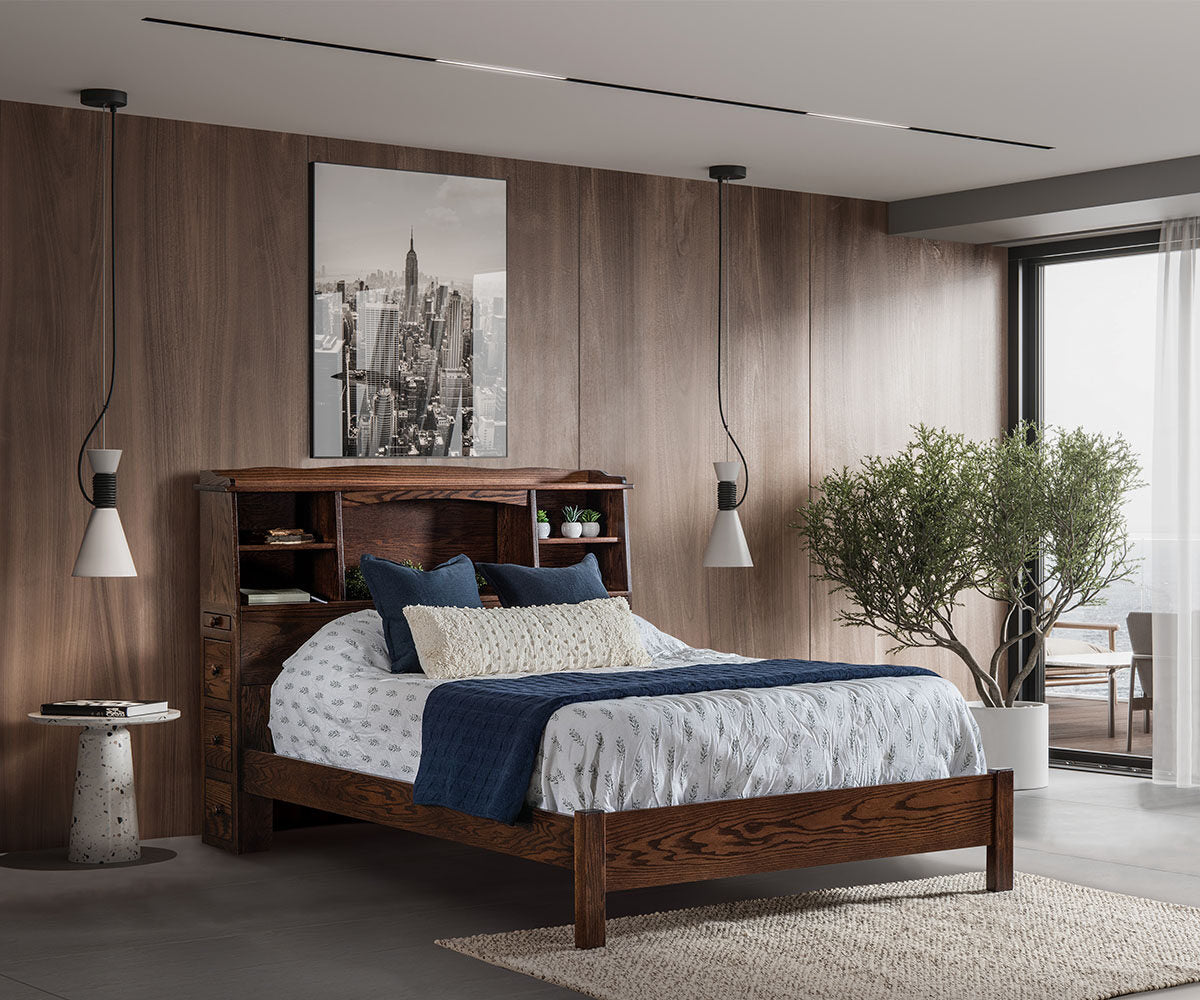 SFC Amish Bookcase Bed