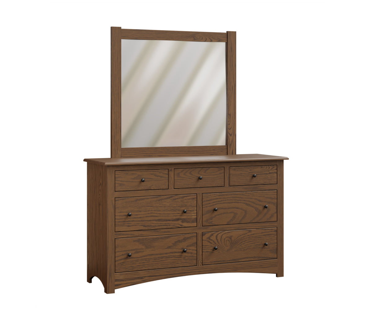 SFC Amish Troy Seven Drawer Dresser