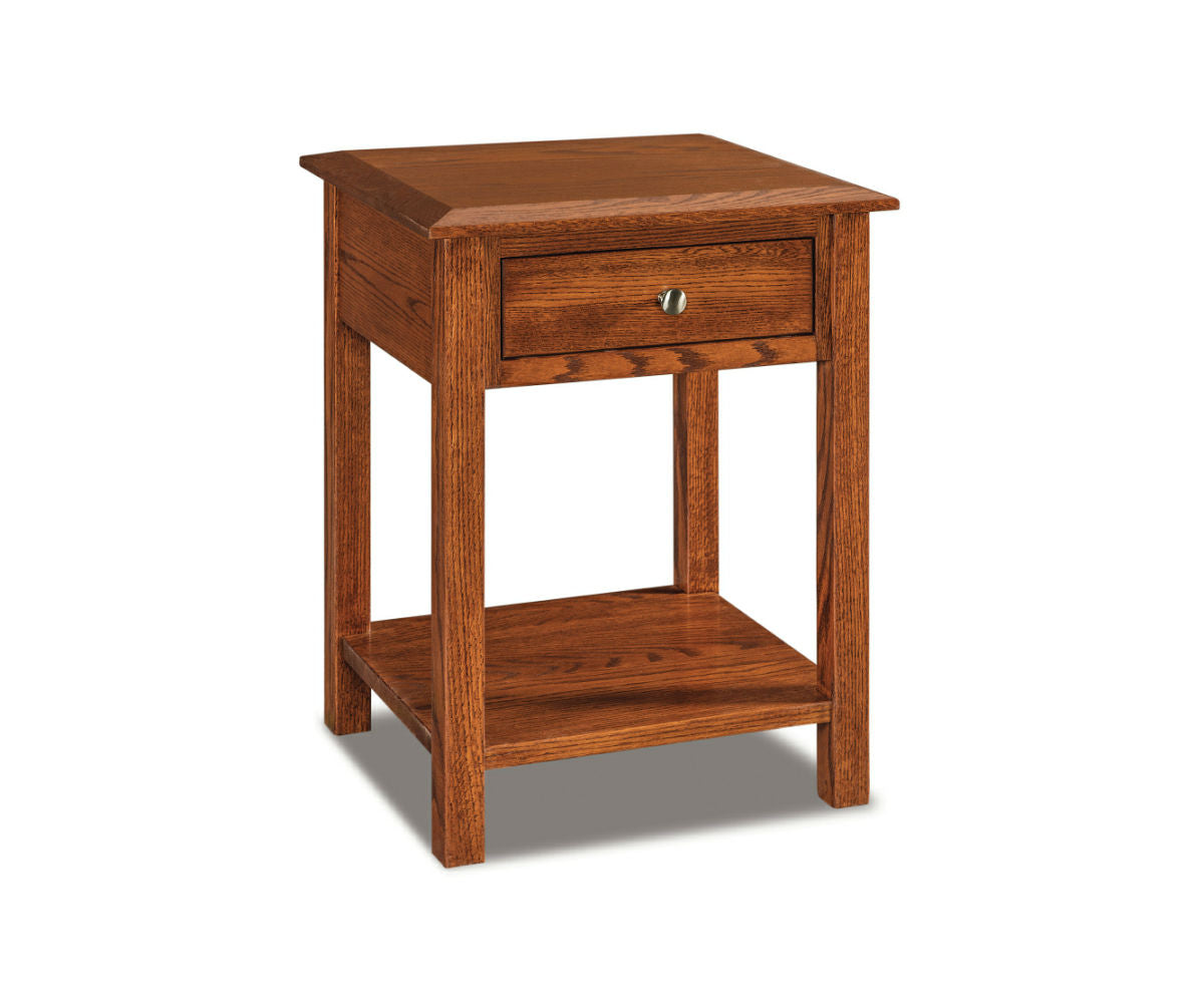 SFC Amish Finland One Drawer Open Nightstand
