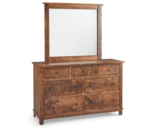 SFC Amish Flint Seven Drawer Dresser