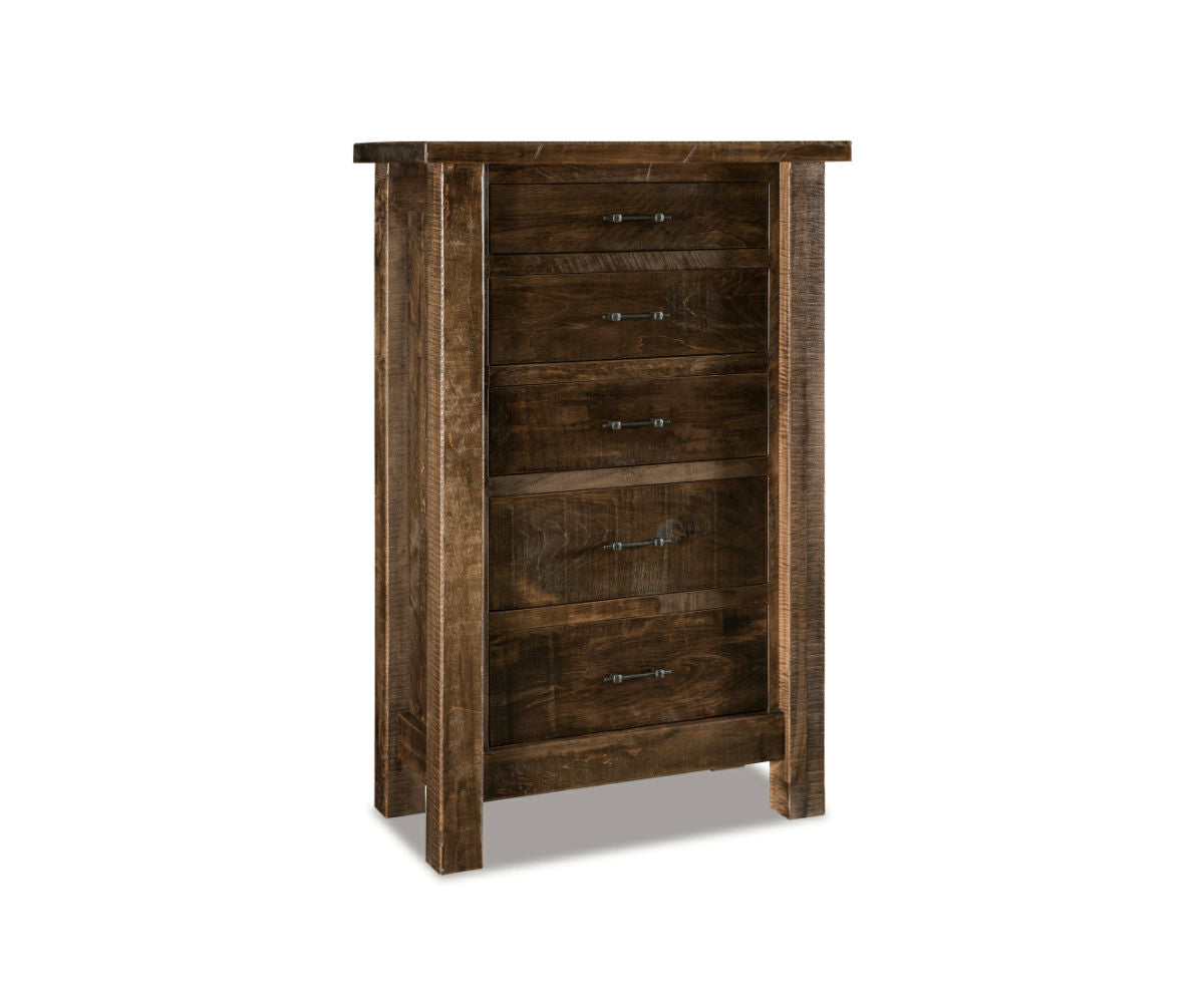 SFC Amish Houston Five Drawer Chest