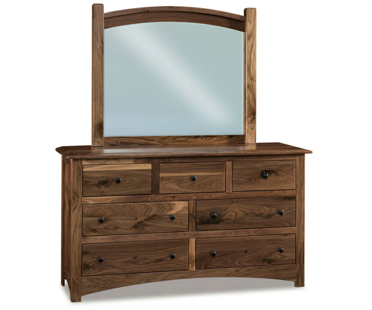 SFC Amish Finland Seven Drawer Dresser