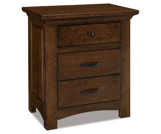 SFC Amish Abby Three Drawer Nightstand