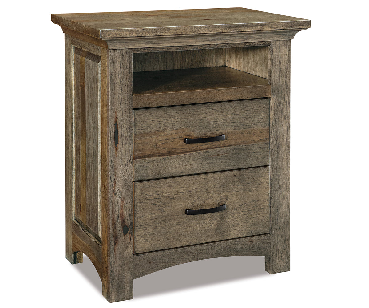 SFC Amish Abby Two Drawer Nightstand w/Opening