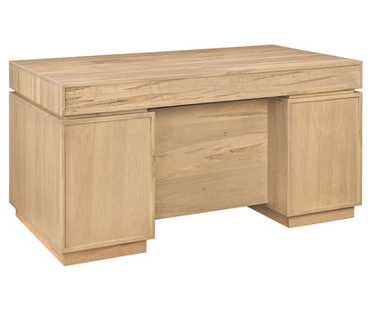 SFC Amish Bordeaux Double Pedestal Desk